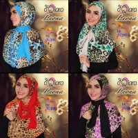 Jilbab Instan Modis Cantik Motif LEONA by DQiara