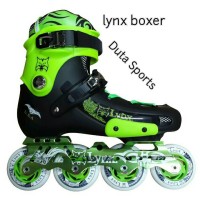 Sepatu Roda LYNX BOXER ( Neon Green )