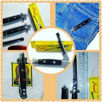 Jual Switchblade Comb / Sisir Pomade / Sisir Lipat / folding pocket comb Murah