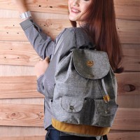 tas wanita ransel gendong punggung / backpack /tas kuliah & main inf.