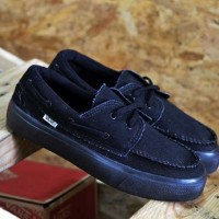 SEPATU VANS ZAPATO FULL BLACK ICC