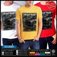 Ds1884 T-Shirt Baju Travelling Ubud Bali Beautiful