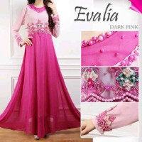 Jual Maxi Evalia Embroidery / dress Murah