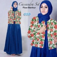 Gamis Wanita / Baju Muslim / Hijab Casandra benhur G-209