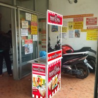 Meja Portable Booth Portable - Meja Event Desk Promosi