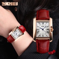 Jual Jam Tangan Wanita Cewek Original Skmei waterproof Kulit Casual Import Murah