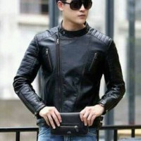 jaket semi kulit model cowok