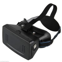 Cardboard Terios II / 2 VR (Virtual Reality) 3D lensa yang lebih besar