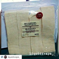 Jual 1 Pack(180 Pads)Kapas Organik Muji/Japanese Cotton Muji Organic Cotton Murah