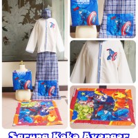 Baju / Sarung Koko Anak Karakter Avenger XS