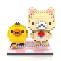 Jual LOZ Lego Nano Block Nanoblock Rilakkuma And Kiiroitori Murah