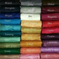 Jual SEGIEMPAT SATIN VELVET/ SQUARE SATIN / JILBAB SATIN Murah