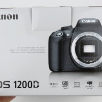 Canon 1200d + lensa KIT EF 18 - 55 III