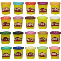 Jual Play doh tub mini 20pack Lilin Playdoh Isi 20 warna Play-doh Original Murah
