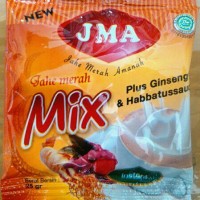 Jual Minuman Herbal Obat Masuk Angin Pegal Linu Rematik Flu, JaHe Merah Mix Murah