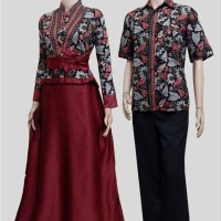 Jual BATIK COUPLE/SARIMBIT MERAH - SRG 426 Murah