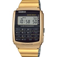 Casio Calculator Kalkulator Jam Tangan Gold CA-506G-9A Original