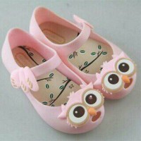 Jual SEPATU ANAK FLAT MINI OWL PINK Murah