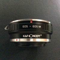 K&F Lens Adapter , Lensa canon EOS to canon Eos M / EOS -EOSM