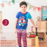 GW 131 J - Baju Tidur Anak Laki Laki - Piyama Import