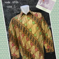Kemeja Batik Tulis Asli solo