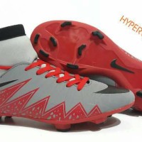 SEPATU BOLA NIKE HYPERVENOM ABU MERAH GRADE ORI VIETNAM