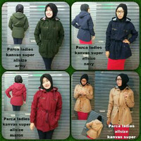 Jual Jaket Parka Wanita ukuran besar XXL Murah