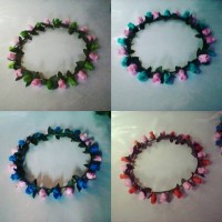 Jual FLOWER CROWN ; BUNGA KUNCUP ; Bandana/ Bando ; Accessories. Murah