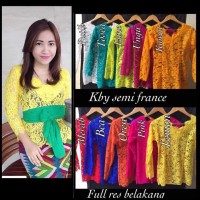 Kebaya Jadi Semi Prancis | Semi France