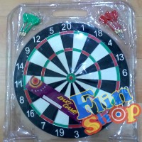 Jual DART BOARD / PAPAN DART 17 INCH Murah