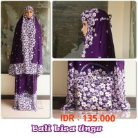 MUKENA BALI KATUN RAYON MOTIF