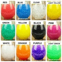 Jual Water Beads Hidrogel 12 Warna Mainan Sensory Montessori Murah