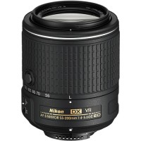 Lensa Nikon afs 55-200mm, af-s 55-200 mm f/4-5.6G ED DX VR II
