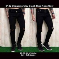 Jual Celana Jeans Sobek-sobek | Celana Jeans Robek Pria Keren | Robek-robek Murah