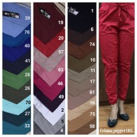 Jual Jogger Panjang 103 cm Wanita Joger Pants Big Jumbo XXXL Hamil 3R Murah
