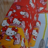 Jual Sprei Lady Rose Disperse 100 Motif Hello Kitty Red Murah