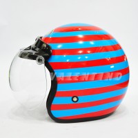 HELM Bogo JPN Blaster Blue Red