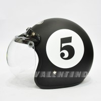 HELM Bogo JPN Number 5 Black Doff