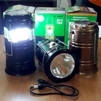 Jual Lentera Tarik + Senter - Lentera Solar Charger Power Bank - Lampu LED Murah