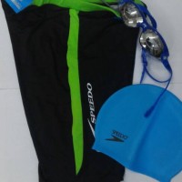 Jual Paket Hemat Kacamata , Celana dan Topi Renang Speedo Murah