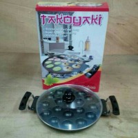 Jual CETAKAN LOYANG TAKOYAKI/KUE CUBIT/KUE TELUR/POFFERTJES MAKER Murah