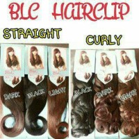 HAIR CLIP BIG LAYER CURLY / LURUS