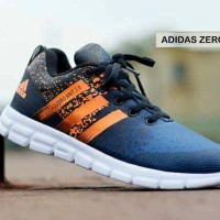 SEPATU LARI ADIDAS ADIZERO RUNNING GRADE ORI VIETNAM NAVY ORANGE