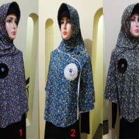 Hijab Instant Motif Bunga