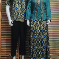 baju couple muslim/baju couple gamis BSG300 hijau
