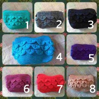 Dompet Rajut / Dompet Rajut Tripel / Dompet Rajut Sisik / Dompet HP