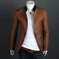Jual BLAZER PRIA GAUL KEREN SB coklat Murah