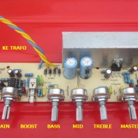 Kit Gitar Amplifier Marshall 8010 Clone