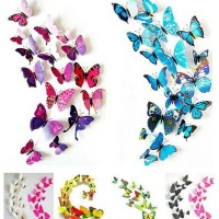 Jual Hiasan dinding 3D /1 set=12 pcs/hiasan kamar/Hiasan kulkas Murah