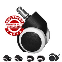 Jual Castor / Roda Tancap Kursi Kantor LAPIS KARET `All in One` Murah